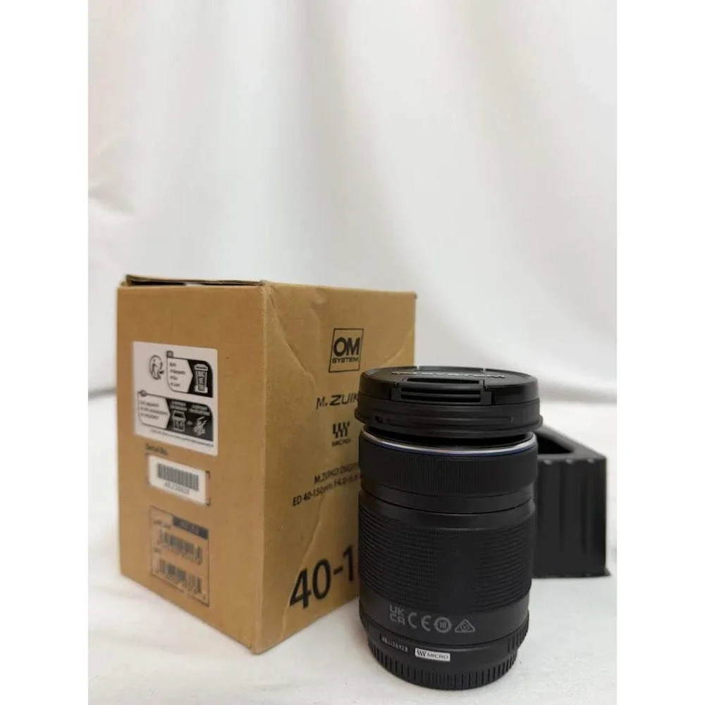 OM SYSTEM M.Zuiko Digital ED 40-150mm f4-5.6 R Lens Black Micro‎ Four Thirds NEW